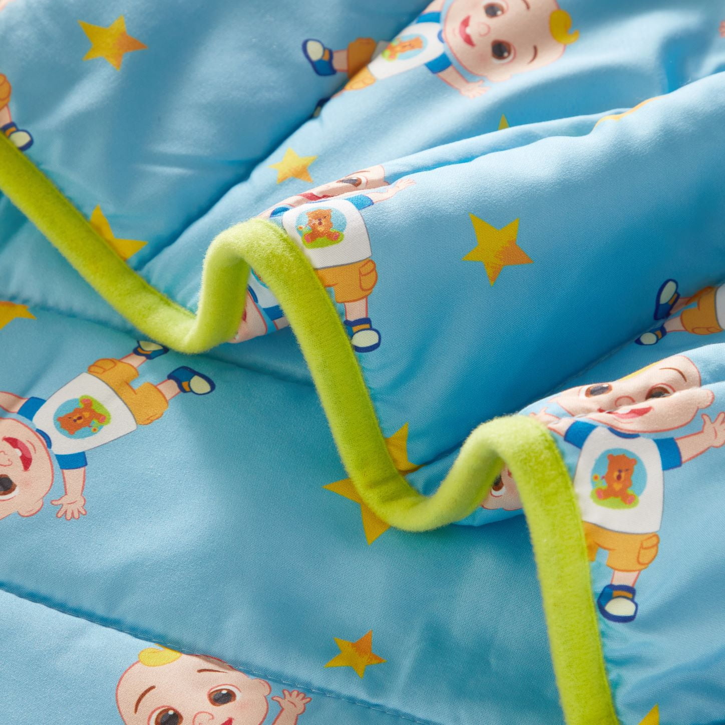 Cocomelon Super Soft Travel Nap Mat for Kids, Blue