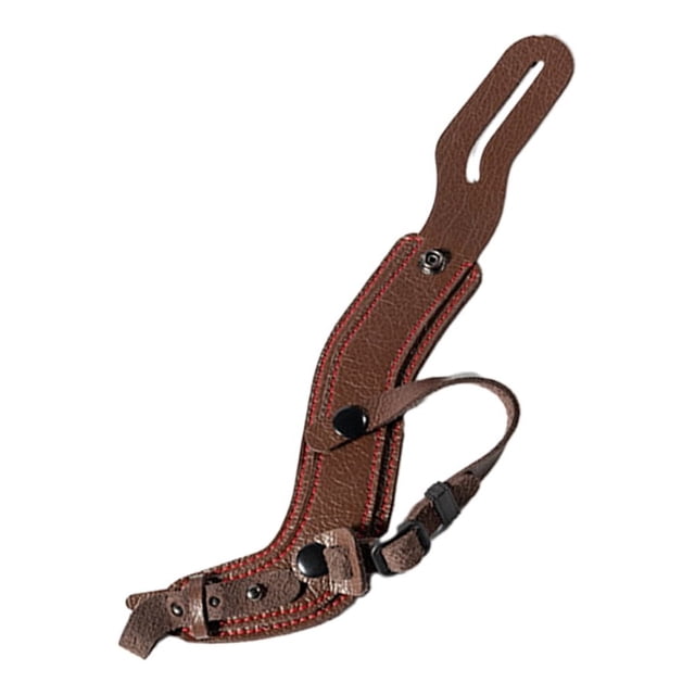 Methold Correa de muñeca para cámara, a prueba de golpes, antipérdida, Color sólido, resistente a desgarros, elegante, para fotografía, Cámaras de vídeo Marrón