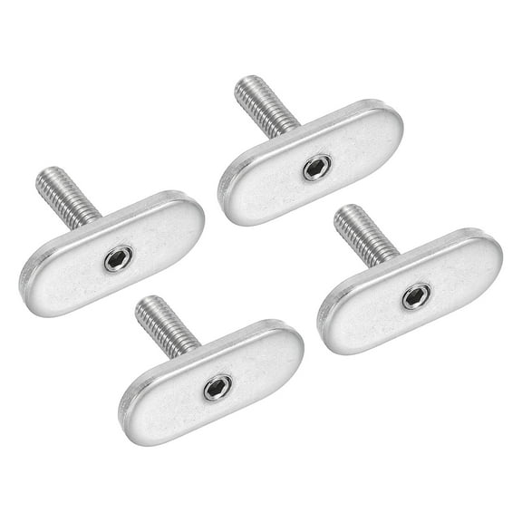316 Stainless Steel Kayak Rail Track Nuts M5*20mm T Slot Bolt Replacement 4 Pack