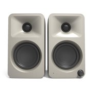 Kanto ORAME 100W Powered Reference Desktop Computer Speakers with Bluetooth 5.0 and USB-C Input | Bi-Amplified | 100 Hz Automatic Crossover | Reference Quality Sound | Pair | Moon