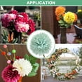 thumbnail image 5 of 6/12-Pack Artificial Chrysanthemum Ball Flowers, 11 Inch Faux Chrysanthemum Silk Bouquets Real Touch Faux Flowers for Home/Wedding/Christmas/Party[Silver], 5 of 6