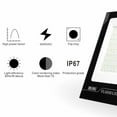 thumbnail image 5 of LED Flood Light Warm Light 200W Outdoor Spotlight IP67 Waterproof Spotlight Searchlight for Garden Lighting, 5 of 7