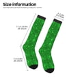 thumbnail image 5 of Bingfone Compression Socks For Women And Men Long Socks For Running Athletic Cycling Nurse-Green Glitter, 5 of 9