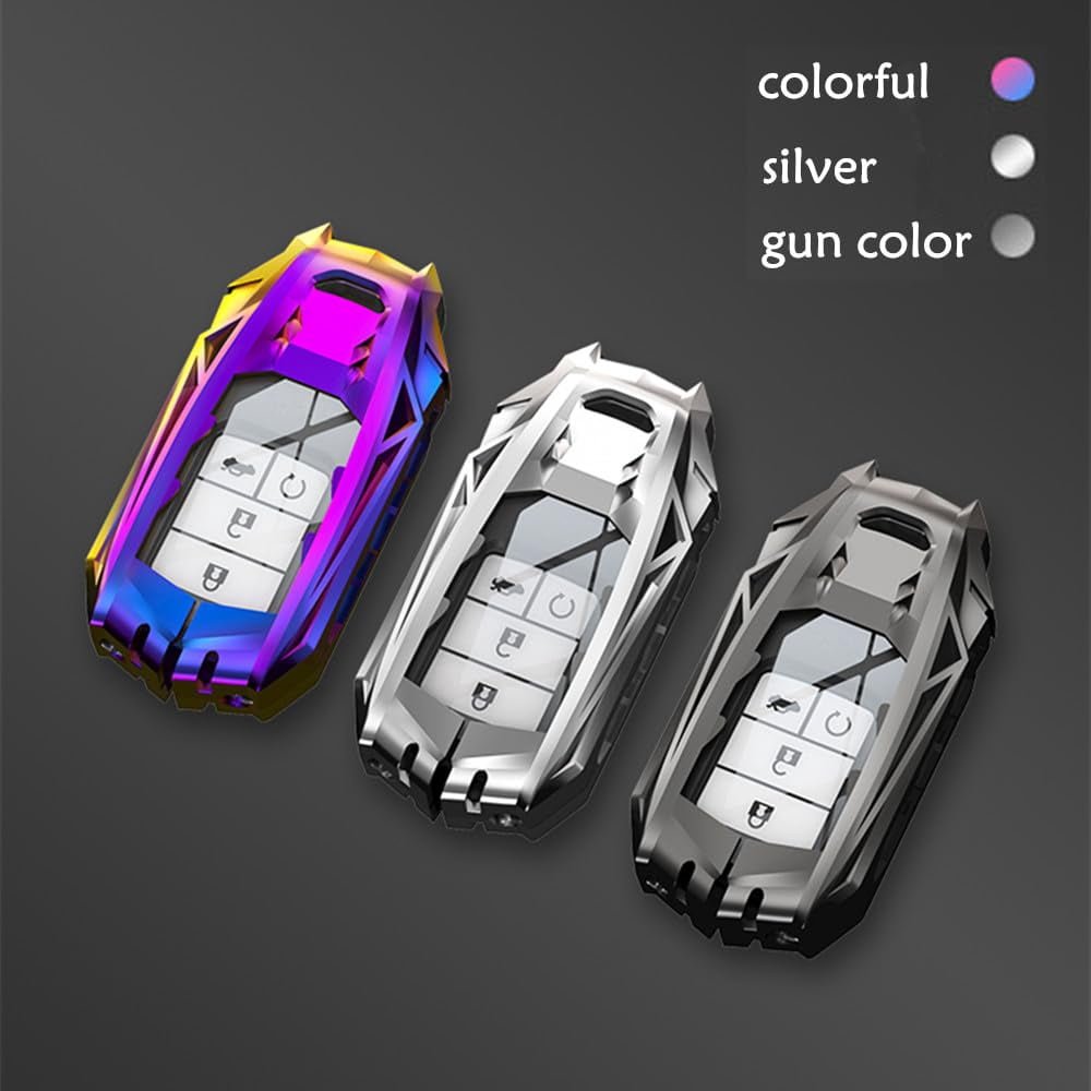 alloy Compatible Key fob Cover for Honda Accord Civic CRV Pilot Ridgeline Passport EX SI Touring 3 4 5 6 buttons