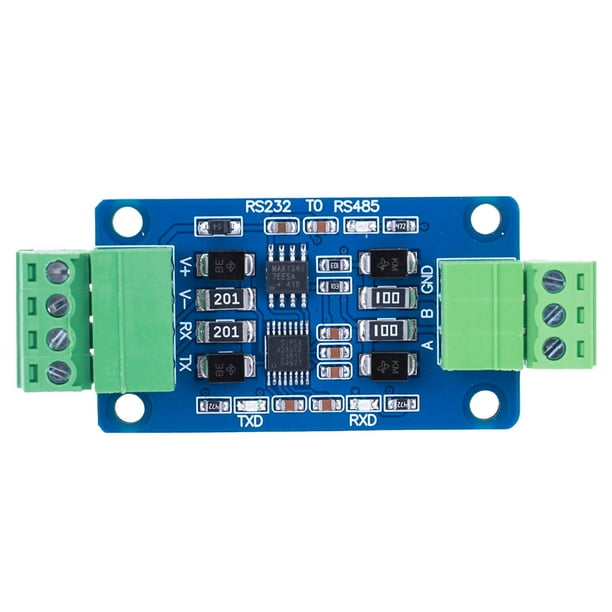 Módulo RS232 A RS485 Grado Industrial Asistente Depuración Puerto Serie Módulo Conversión Puerto Serie Fuente Alimentación 3 3 V 5 V
