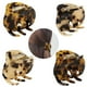 thumbnail image 1 of Pinzas para el pelo BOUNIQ con forma de caparazón de tortuga y resina de acetato, paquete de 4, 1 of 7
