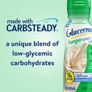 Glucerna Hunger Smart Diabetes Care Shake, Classic Vanilla, 10-fl-oz Bottle, 24 Pack