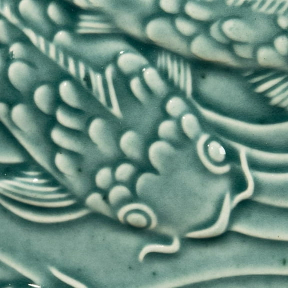 Amaco Liquid Gloss Glaze - Pint, Turquoise Green, Transparent