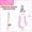 Small-Pink, variant on Pet Nail Clippers with Sickle, Large Dog Nail Clippers, Multifunctional Stainless Steel Grooming Scissors for Teddy Cats and Dogs