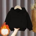 thumbnail image 2 of Besolor Boys Girls Fleece Lined Hoodies Toddler Kids Cozy Warm Long Sleeve Pullover Sweatshirt Winter Clothes, 2 of 3
