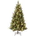 thumbnail image 3 of National Tree Company 9 ft. Pre-Lit Charleston Pine Artificial Christmas Tree with 600 Clear Lights, Full Profile, 3 of 9