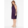 thumbnail image 3 of Catherines Women's Plus Size Sparkling Lace Jacket Dress, 3 of 6