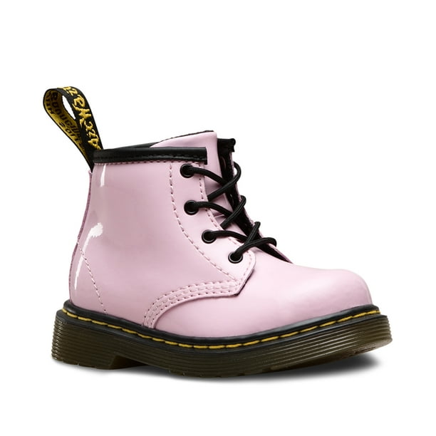 leakage cling to bound Dr. Martens Girl's Brooklee Lace Up Fashion Boots Pink Leather 5 Toddler M  UK 6 M US - Walmart.com