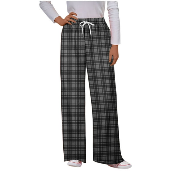 Edvintorg Womens Lounge Pants Comfy Pajama Pants Plaid Pajama Bottoms with Drawstring Pj Bottoms Pants