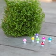 thumbnail image 4 of Yuarrent 100 Uds. Figuras en miniatura de setas de jardín decoración Micro moda Type3, 4 of 6