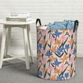 thumbnail image 7 of KLL Lilies Flowers Waterproof Foldable Laundry Hamper Bucket with Handles for Storage Bin,Kids Room,Home Organizer (Medium ), 7 of 7