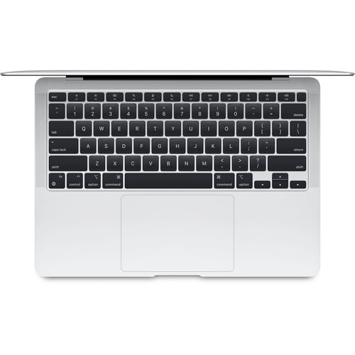 Apple MacBook Air with Apple M1 Chip (13-inch, 8GB RAM, 256GB SSD Storage)  - Silver (Latest Model)