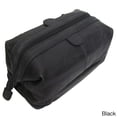 thumbnail image 5 of Amerileather  Cosmetic Toiletry Bag with Bonus Accessories Distressed Two-Tone Brown, 5 of 5