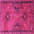 thumbnail image 1 of Ahgly Company Indoor Square Persian Pink Traditional Area Rugs, 4' Square, 1 of 4
