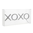 thumbnail image 6 of XOXO 11.75" Contemporary Glam Acrylic Box USB Operated LED Neon Light, Pink, 6 of 6