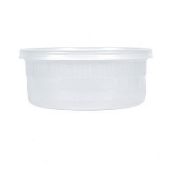 Plastic House 1136 8 oz Deli Containers, Bulk 240 Sets