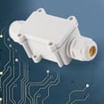 thumbnail image 3 of Caja De Conexiones Al Aire Libre 450V 24A Del Conector De Cable Eléctrico De 2 Vías De La Prenda Impermeable IP68, 3 of 7