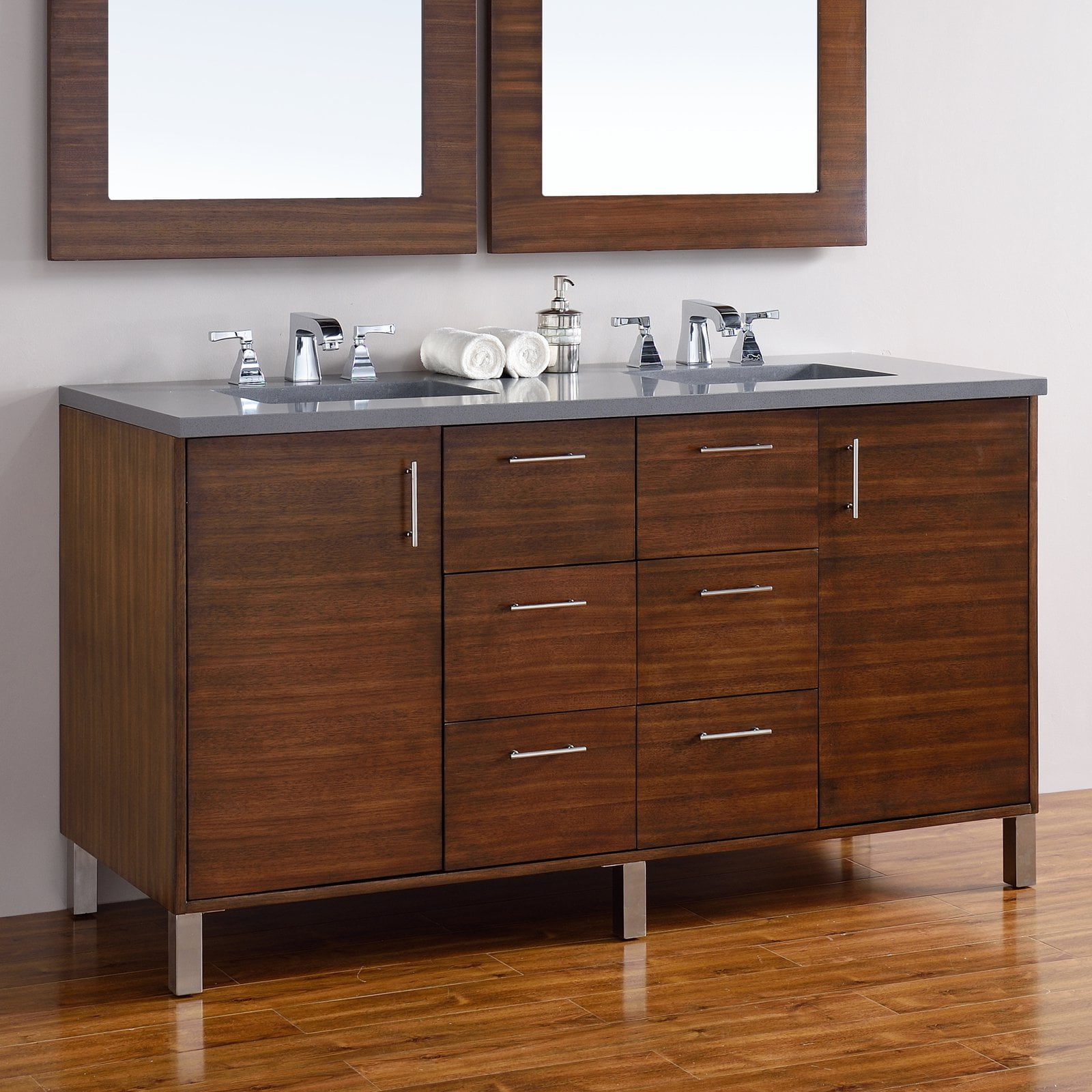 James Martin Metropolitan 60 in. Double Bathroom Vanity