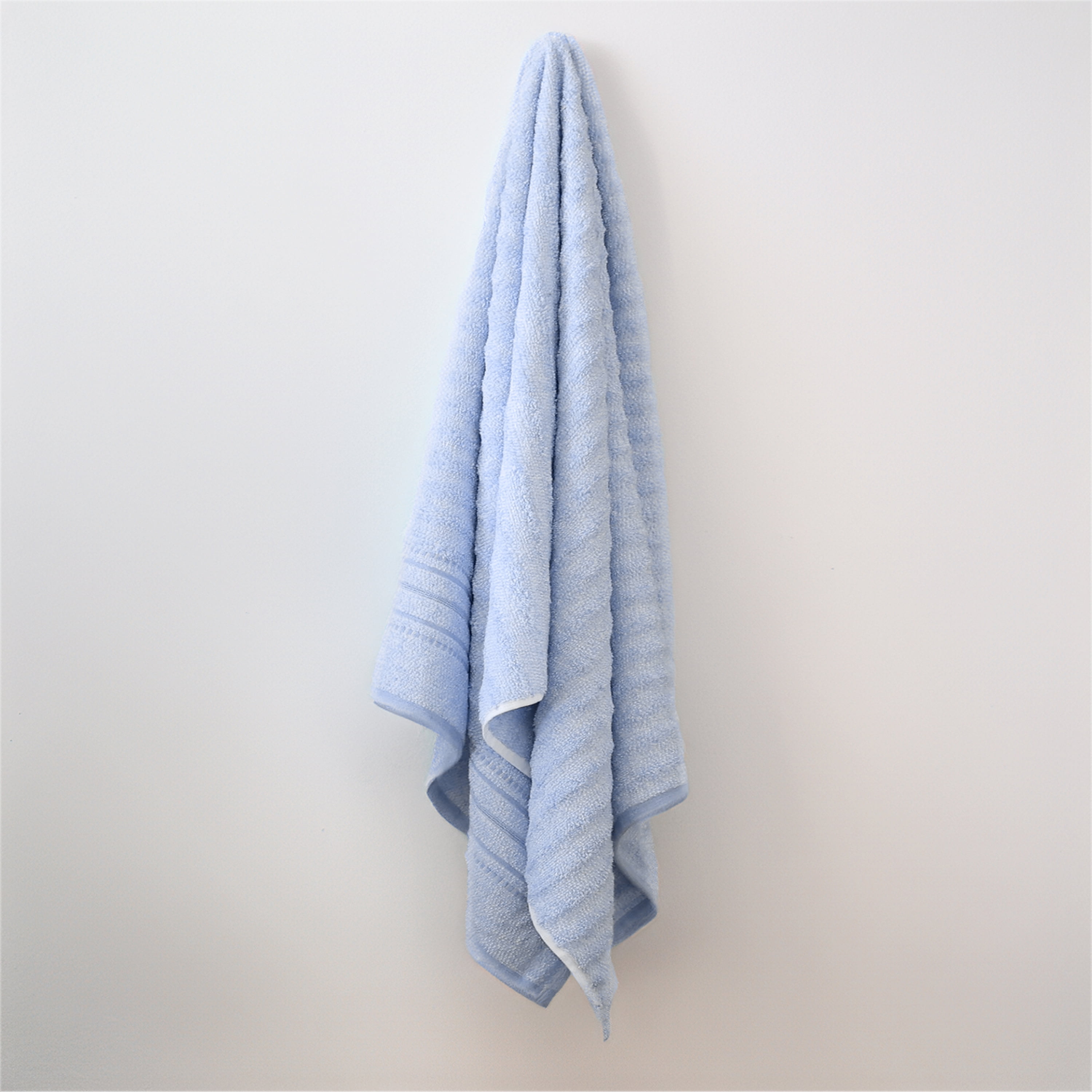 True Hue Bath Towel , Blue