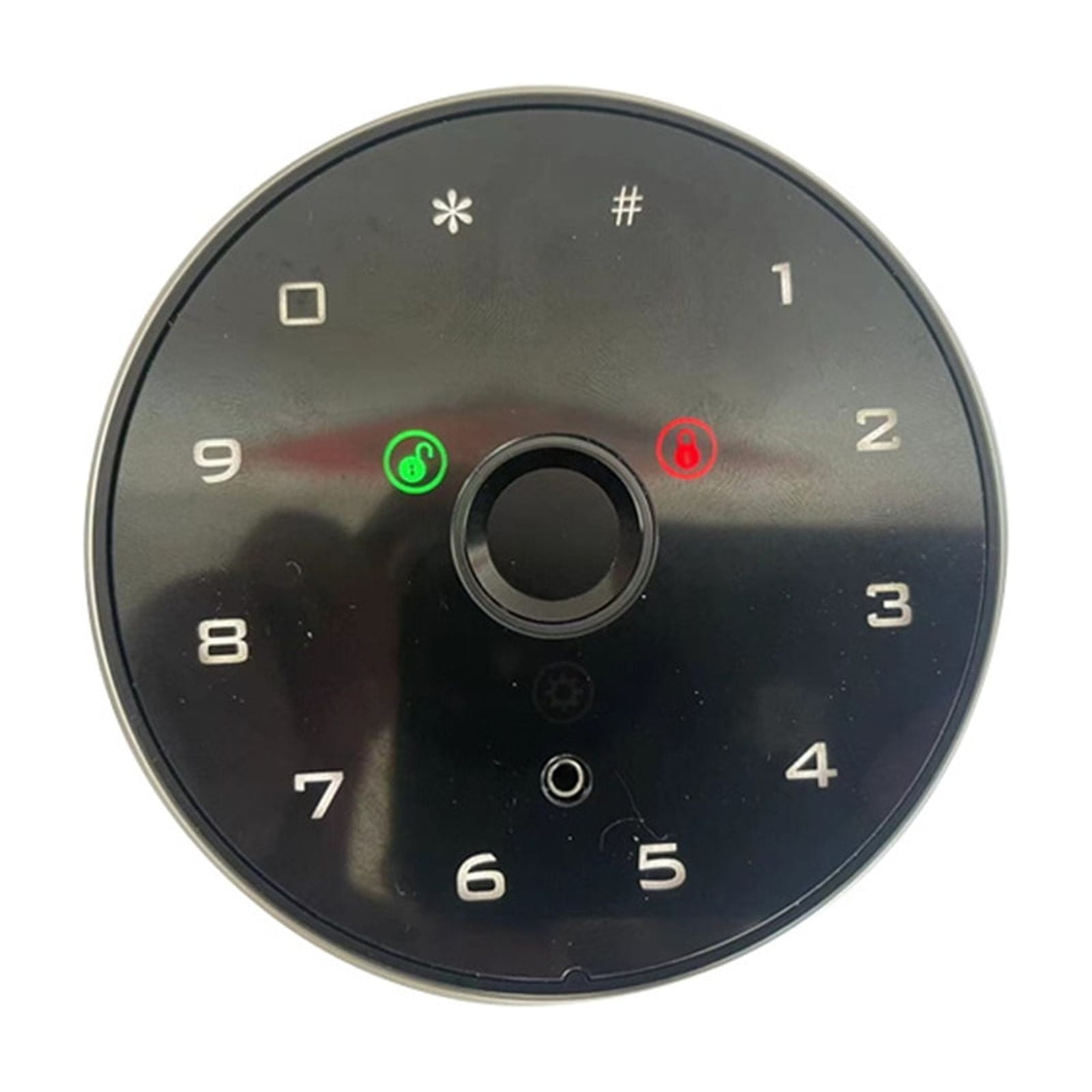 Knob Integrated Fingerprint Lock for Safes with Touch Buttons Fingerprint Locks for Cabinets ,Keyless Entry Deadbolt