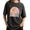 1-Black, variant on UNISHE Women's Be Still Graphic Vintage Washed T-Shirt Short Sleeve Oversized Two-Sided Floral Faith Tee