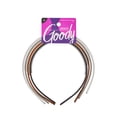 thumbnail image 1 of Goody Diadema Classics Frost para mujer, transparente, gris, carey y negro, 4 unidades (el estilo puede variar), 1 of 4