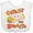 AA-White, variant on Inktastic Cutest Little Burrito Boys or Girls Baby Bib