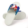 thumbnail image 4 of Ghostbusters Stay Puft Unisex Slippers Summer Beach Slippers Casual Non Slip Comfortable Slide Sandals Home Slippers For Men Women, 4 of 8