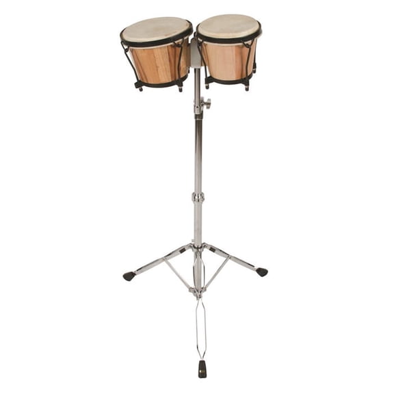 Basic Beat BB271 6"/7" Key-Tuned Bongos w/Stand