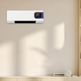 thumbnail image 1 of Calentador de pared eléctrico con orificio para colgar, silencioso, con temperatura ajustable, ventilador de calefacción de invierno para dormitorio,, 1 of 8