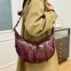 thumbnail image 5 of Bolso Cuerpo Cruzado Hombro para Mujeres PU Cuero Y2k Punk Con Bolsillo Interior, 5 of 9