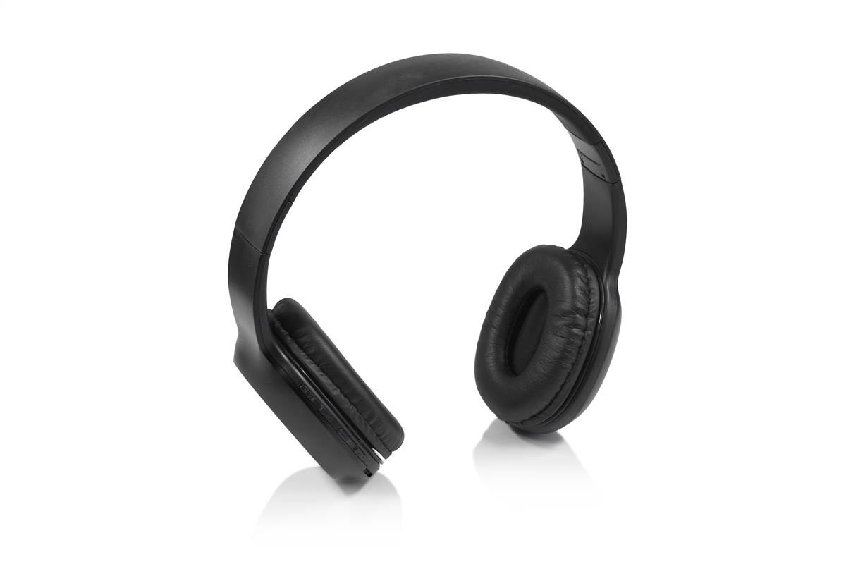 Over-the-Head Stereo Wireless Headsets for Kyocera DuraForce Pro 2, for Essential Phone, for Razer Phone 2, Phone (Black) - image 2 of 6
