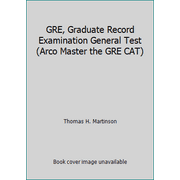 GRE, Graduate Record Examination General Test (Arco Master the GRE CAT) [Paperback - Used]