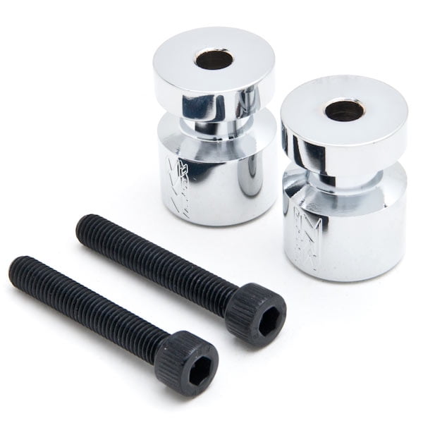 Compatible with Honda CBR600 Suzuki GSXR600 1000 Ducati Triumph GZYF 2PCS 8MM Motorcycle Swing Arm Sliders Spools CNC Swing Arm Stand Screw Universal Fits Titanium