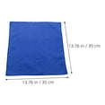 thumbnail image 2 of OULII 3pcs Saxophone Cleaning Cloth Blue Flannel Fingerprint Removal for Musical Performance Preparation, 2 of 8