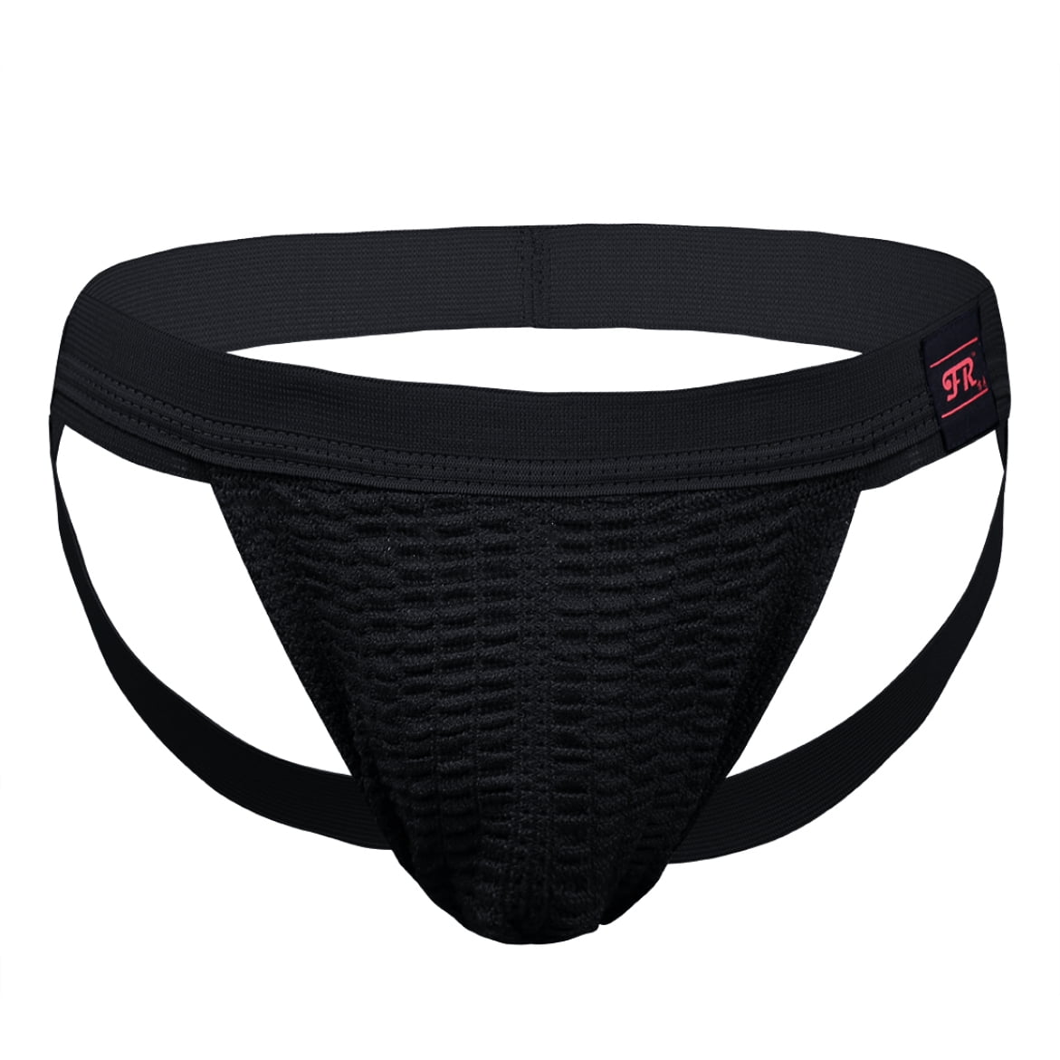 iEFiEL Mens Jockstrap Sport Wide Elastic Waistband Bulge Pouch Briefs
