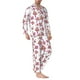 thumbnail image 2 of Balery Purple Mushroom Pijama para Hombre de Dos Piezas con Manga Larga, Conjunto de Dormir y Descanso Suave con Bolsillos-X-Large, 2 of 7
