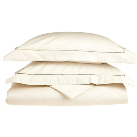 Superior Egyptian Cotton 800 Thread Count Embroidered Duvet Cover