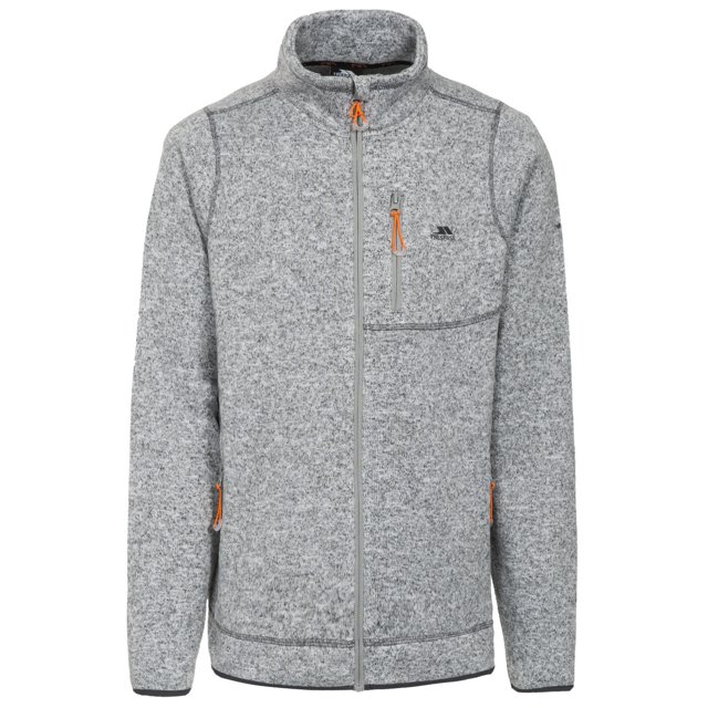 Trespass - Chaqueta polar modelo Wallow para hombre (Gris piedra) Trespass UTTP4023_P