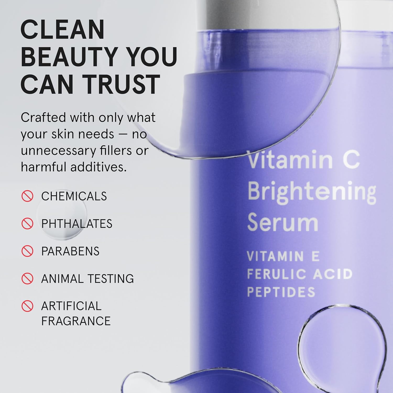 iRestore Vitamin C Brightening Serum – Anti Aging Face Serum with 15% Ascorbic Acid, Vitamin E, Ferulic Acid, Peptide Complex & Hyaluronic Acid to Help Visibly Fade Dark Spots, Even Skin Tone