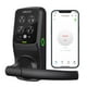 thumbnail image 1 of Lockly Secure Plus Cerradura de puerta inteligente Bluetooth, entrada sin llave con teclado digital PIN Genie®, cerradura de puerta delantera con sensor biométrico de huellas dactilares 3D con manija,, 1 of 5