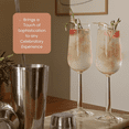 thumbnail image 5 of Rosendahl Grand Cru Champagne Glass, 8.1 oz - 2 Piece, Clear, 5 of 5
