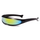 thumbnail image 3 of 2x Futuristic Narrow Visor Colorful Lens Soledad anteojos con visera, 3 of 7