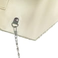 thumbnail image 4 of Bolso de mano Groupcow para mujer albaricoque de satén, 4 of 7