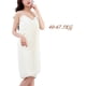 thumbnail image 4 of Towel Dress for Women After Shower - Lightweight Adjustable Strap Towel Robe in White, Size M for Pool, Hotel, Spa, Summer, 4 of 5